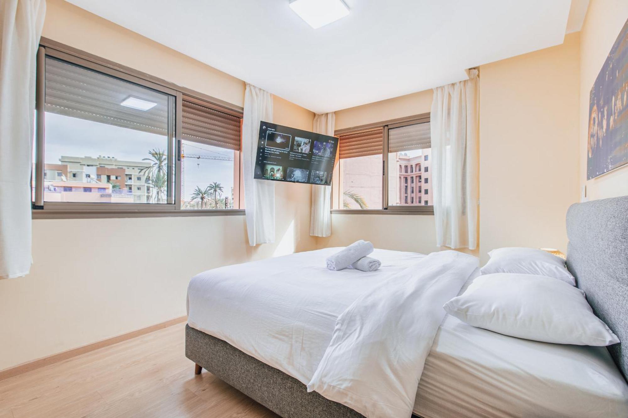Migdal Gueliz Apart Hotel マラケシュ エクステリア 写真