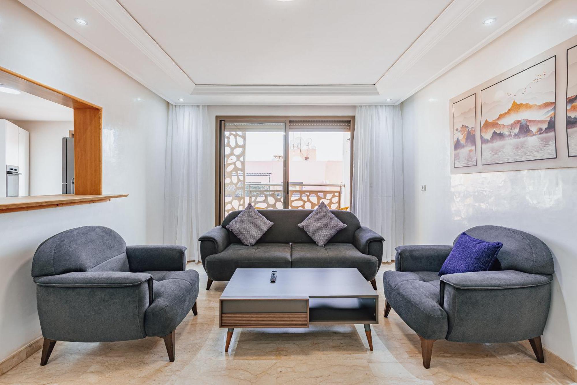 Migdal Gueliz Apart Hotel マラケシュ エクステリア 写真